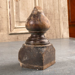 #40567 - Antique&nbsp;Walnut&nbsp;Teardrop&nbsp;Finial&nbsp;image