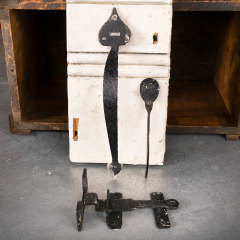 #40844 - Vintage&nbsp;Thumb&nbsp;Latch&nbsp;Door&nbsp;Hardware&nbsp;Set&nbsp;image