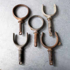 #40850 - Set&nbsp;of&nbsp;5&nbsp;Mismatched&nbsp;Boat&nbsp;Oar&nbsp;Locks&nbsp;image