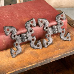 #41100 - Pair&nbsp;of&nbsp;Iron&nbsp;Butterfly&nbsp;Cabinet&nbsp;Door&nbsp;Hinges&nbsp;image