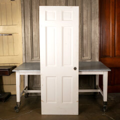 #41292 - 28x79&nbsp;Antique&nbsp;6&nbsp;Panel&nbsp;Interior&nbsp;Door&nbsp;image