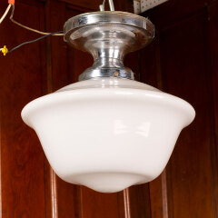 #41320 - Antique&nbsp;Schoolhouse&nbsp;Ceiling&nbsp;Light&nbsp;Fixture&nbsp;image