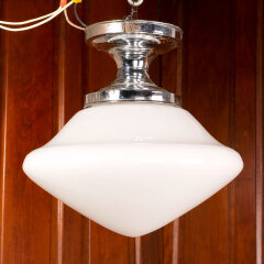 #41323 - Antique&nbsp;Schoolhouse&nbsp;Ceiling&nbsp;Light&nbsp;Fixture&nbsp;image