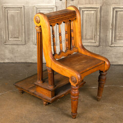 #41331 - Unusual&nbsp;Antique&nbsp;Wood&nbsp;Step&nbsp;Chair&nbsp;image