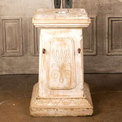 #41366 - Antique&nbsp;Carved&nbsp;Wood&nbsp;Baptismal&nbsp;Font&nbsp;image