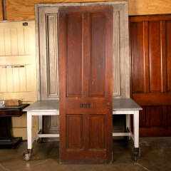 #41476 - 32x93&nbsp;Antique&nbsp;4&nbsp;Panel&nbsp;Interior&nbsp;Wood&nbsp;Door&nbsp;image