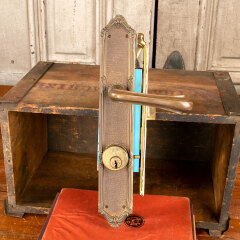 #41734 - Reproduction&nbsp;Brass&nbsp;French&nbsp;Door&nbsp;Hardware&nbsp;Set&nbsp;image