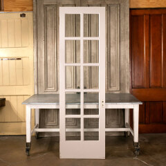 #41762 - 27x90&nbsp;Antique&nbsp;Wood&nbsp;French&nbsp;Entry&nbsp;Door&nbsp;image