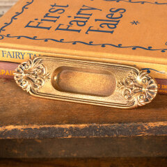 #42477 - Antique&nbsp;Ornate&nbsp;Cast&nbsp;Bronze&nbsp;Window&nbsp;Sash&nbsp;Lift&nbsp;image