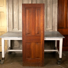 #42878 - 24x69&nbsp;Salvaged&nbsp;Antique&nbsp;4&nbsp;Panel&nbsp;Cabinet&nbsp;Door&nbsp;image