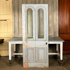 #42915 - 32x79&nbsp;Salvaged&nbsp;Antique&nbsp;2&nbsp;Lite&nbsp;Entry&nbsp;Door&nbsp;image