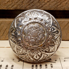 #43073 - Antique&nbsp;Russell&nbsp;&&nbsp;Erwin&nbsp;Chromed&nbsp;Brass&nbsp;Single&nbsp;Doorknob&nbsp;image