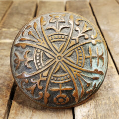 #43118 - Antique&nbsp;Lockwood&nbsp;Single&nbsp;Bronze&nbsp;Doorknob&nbsp;image