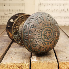 #43151 - Antique&nbsp;Mallory&nbsp;Wheeler&nbsp;Closet&nbsp;Doorknob&nbsp;Set&nbsp;image