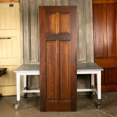 #43180 - 30x83&nbsp;Salvaged&nbsp;Antique&nbsp;4&nbsp;Panel&nbsp;Interior&nbsp;Door&nbsp;image