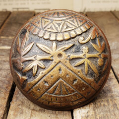 #43348 - Antique&nbsp;Branford&nbsp;Oriental&nbsp;Single&nbsp;Doorknob&nbsp;image