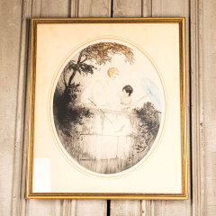 #43593 - Framed&nbsp;Antique&nbsp;Art&nbsp;Deco&nbsp;Print&nbsp;image