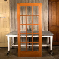 #43656 - 36x79&nbsp;Salvaged&nbsp;15&nbsp;Lite&nbsp;French&nbsp;Entry&nbsp;Door&nbsp;image