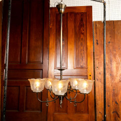 #43666 - Reproduction&nbsp;Victorian&nbsp;5&nbsp;Light&nbsp;Chandelier&nbsp;image