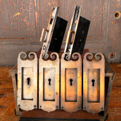 #43890 - Antique&nbsp;Pocket&nbsp;Door&nbsp;Hardware&nbsp;Pulls&nbsp;&&nbsp;Locks&nbsp;image