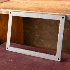 #43993 - Salvaged&nbsp;Large&nbsp;Label&nbsp;Frame&nbsp;Holder&nbsp;Hardware&nbsp;image