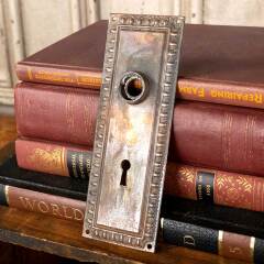 #44093 - Antique&nbsp;Egg&nbsp;&&nbsp;Dart&nbsp;Doorknob&nbsp;Backplate&nbsp;image