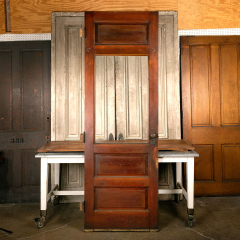 #44098 - 32x96&nbsp;Salvaged&nbsp;Antique&nbsp;Half-Lite&nbsp;Entry&nbsp;Door&nbsp;image