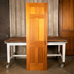 #44209 - 24x77&nbsp;Salvaged&nbsp;Vintage&nbsp;6&nbsp;Panel&nbsp;Interior&nbsp;Door&nbsp;image