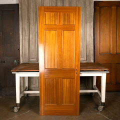 #44210 - 30x80&nbsp;Salvaged&nbsp;Vintage&nbsp;6&nbsp;Panel&nbsp;Interior&nbsp;Door&nbsp;image