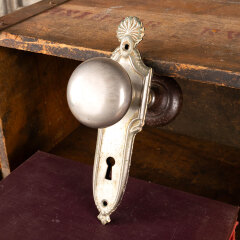 #44222 - Salvaged&nbsp;Antique&nbsp;Door&nbsp;Hardware&nbsp;Set&nbsp;image