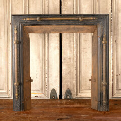 #44259 - Salvaged&nbsp;Antique&nbsp;Cast&nbsp;Iron&nbsp;Fireplace&nbsp;Surround&nbsp;image