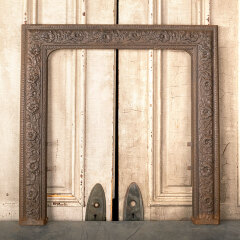 #44261 - Salvaged&nbsp;Antique&nbsp;Cast&nbsp;Iron&nbsp;Fireplace&nbsp;Surround&nbsp;image