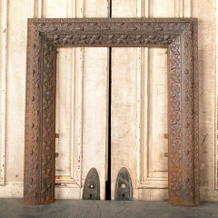 #44263 - Salvaged&nbsp;Antique&nbsp;Cast&nbsp;Iron&nbsp;Fireplace&nbsp;Surround&nbsp;image