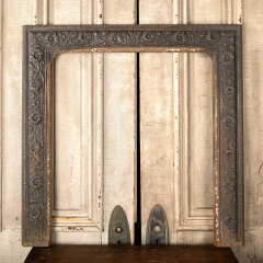 #44266 - Salvaged&nbsp;Antique&nbsp;Cast&nbsp;Iron&nbsp;Fireplace&nbsp;Surround&nbsp;image