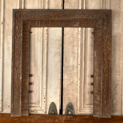 #44398 - Salvaged&nbsp;Antique&nbsp;Cast&nbsp;Iron&nbsp;Fireplace&nbsp;Surround&nbsp;image