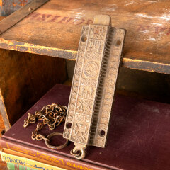 #44493 - Antique&nbsp;Victorian&nbsp;Door&nbsp;Bolt&nbsp;Lock&nbsp;Hardware&nbsp;image