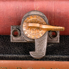 #44534 - Antique&nbsp;Ornate&nbsp;Victorian&nbsp;Sash&nbsp;Window&nbsp;Lock&nbsp;image