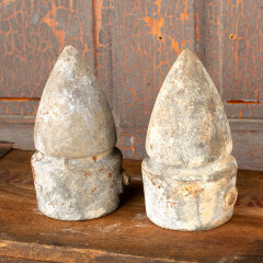 #44729 - Salvaged&nbsp;Cast&nbsp;Metal&nbsp;Fence&nbsp;Post&nbsp;Finials&nbsp;image
