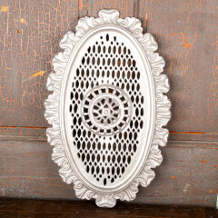 #44788 - Ornate&nbsp;Cast&nbsp;Aluminum&nbsp;Oval&nbsp;House&nbsp;Vent&nbsp;image