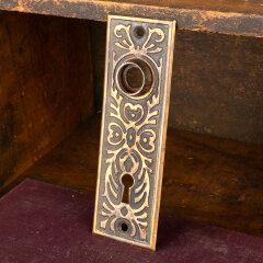 #44954 - Antique&nbsp;Yale&nbsp;&&nbsp;Towne&nbsp;Doorknob&nbsp;Backplate&nbsp;image