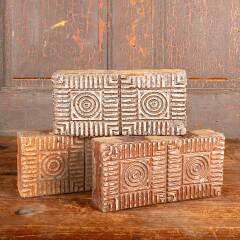 #45082 - Antique&nbsp;Salt&nbsp;Glazed&nbsp;Circle&nbsp;Pattern&nbsp;Paver&nbsp;image