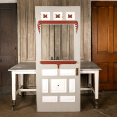 #45323 - 34x81&nbsp;Salvaged&nbsp;Victorian&nbsp;Half&nbsp;Lite&nbsp;Entry&nbsp;Door&nbsp;image