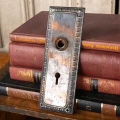 #45334 - Antique&nbsp;Egg&nbsp;&&nbsp;Dart&nbsp;Doorknob&nbsp;Backplate&nbsp;image