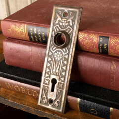 #45336 - Antique&nbsp;Sargent&nbsp;Doorknob&nbsp;Backplate&nbsp;image