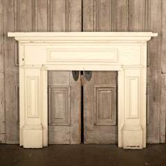 #45370 - Salvaged&nbsp;Antique&nbsp;Wood&nbsp;Fireplace&nbsp;Mantel&nbsp;image