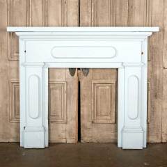 #45378 - Salvaged&nbsp;Antique&nbsp;Wood&nbsp;Fireplace&nbsp;Mantel&nbsp;image