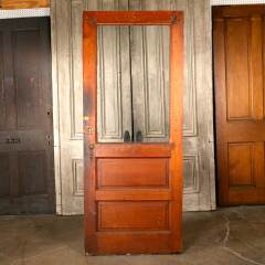 #45626 - 34x83&nbsp;Salvaged&nbsp;Antique&nbsp;Half&nbsp;Lite&nbsp;Entry&nbsp;Door&nbsp;image