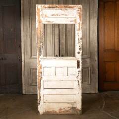 #45627 - 32x78&nbsp;Salvaged&nbsp;Antique&nbsp;Half&nbsp;Lite&nbsp;Entry&nbsp;Door&nbsp;image