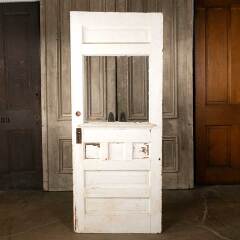 #45628 - 32x78&nbsp;Salvaged&nbsp;Antique&nbsp;Half&nbsp;Lite&nbsp;Entry&nbsp;Door&nbsp;image