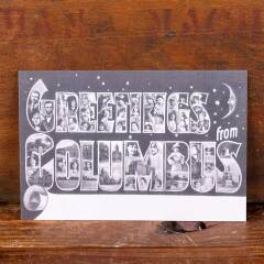 #45669 - Greetings&nbsp;from&nbsp;Columbus&nbsp;Vintage&nbsp;Postcard&nbsp;image